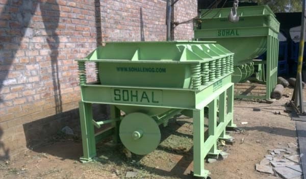 Small Vibration Tumble Machine 